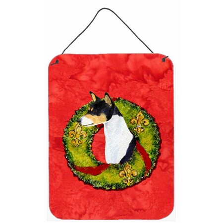 Carolines Treasures 12 x 16 in. Basenji Aluminum Metal Wall and Door Hanging Prints SS4201DS1216